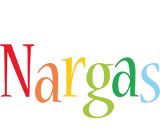 Nargas birthday logo