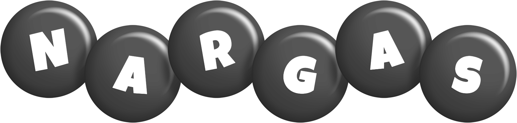 Nargas candy-black logo