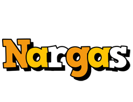 Nargas cartoon logo
