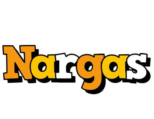 Nargas cartoon logo