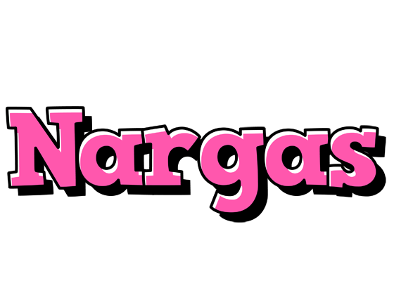 Nargas girlish logo