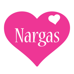 Nargas love-heart logo