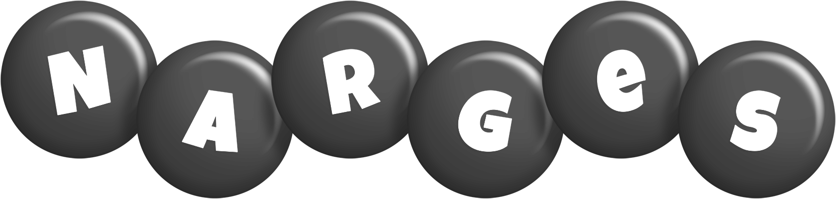 Narges candy-black logo