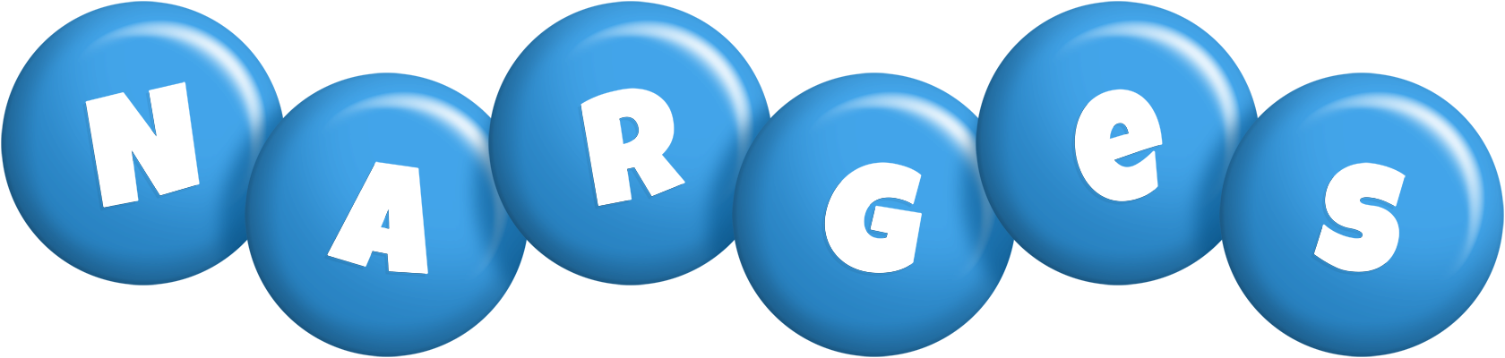 Narges candy-blue logo