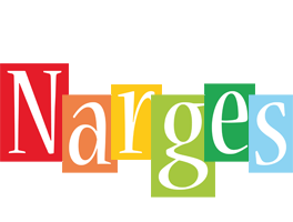 Narges colors logo