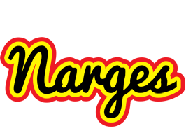 Narges flaming logo