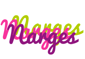 Narges flowers logo