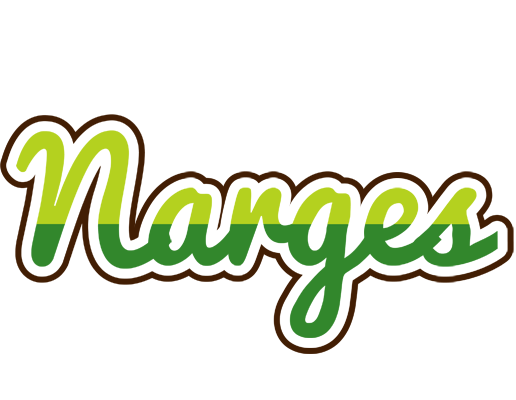 Narges golfing logo