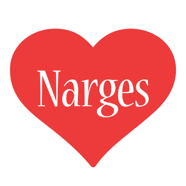 Narges love logo