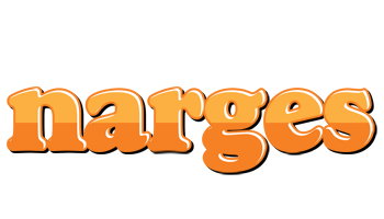 Narges orange logo