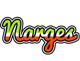 Narges superfun logo