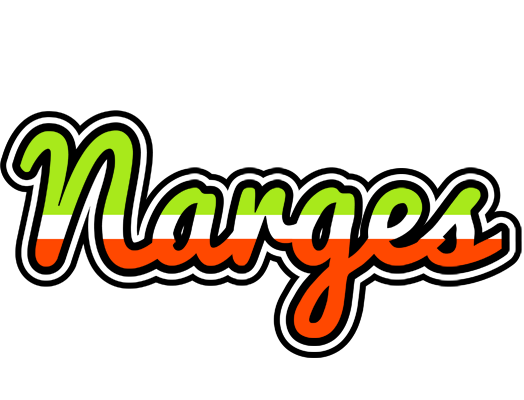 Narges superfun logo