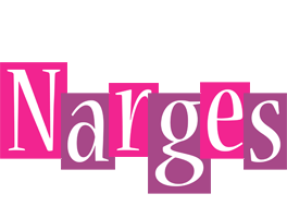 Narges whine logo