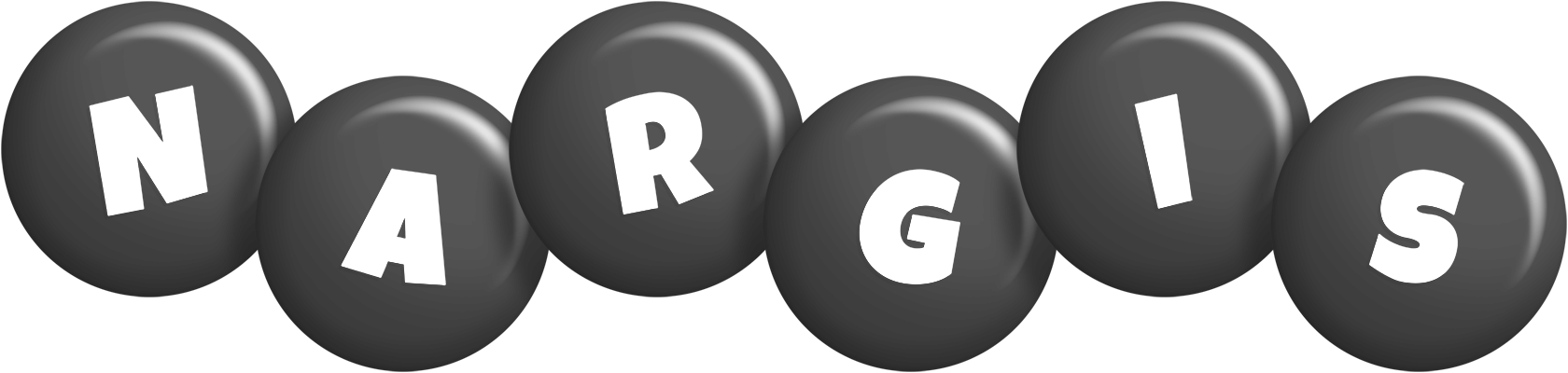 Nargis candy-black logo