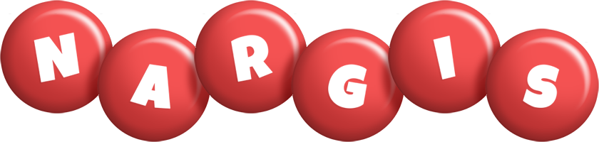 Nargis candy-red logo