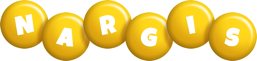 Nargis candy-yellow logo