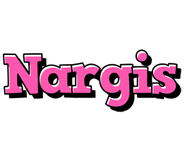 Nargis girlish logo