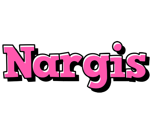 Nargis girlish logo