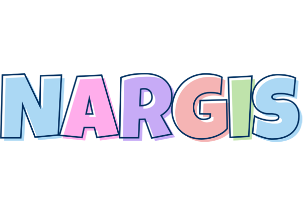 Nargis pastel logo