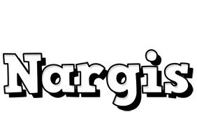 Nargis snowing logo
