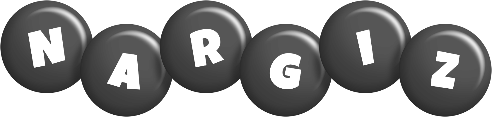 Nargiz candy-black logo