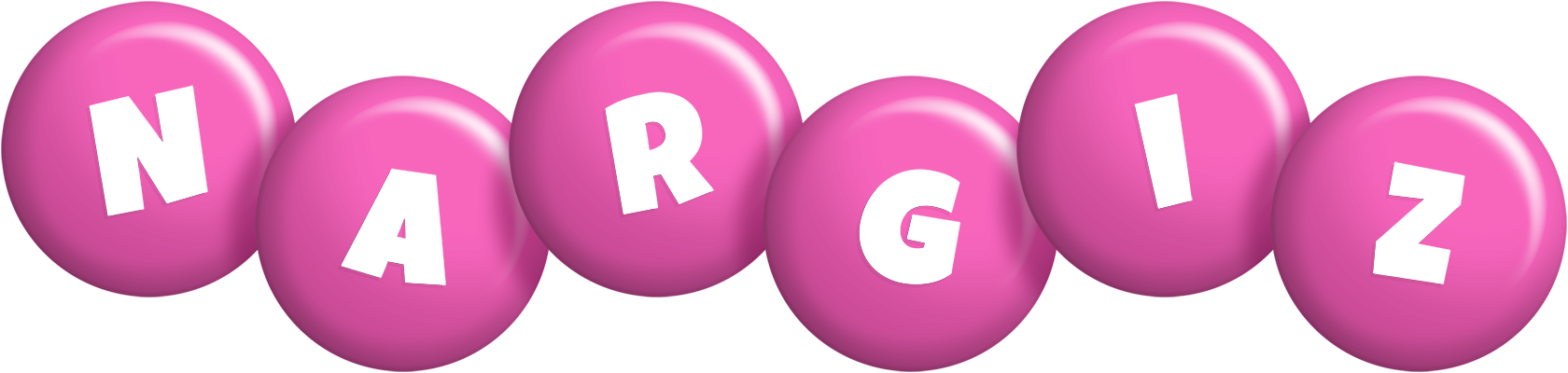 Nargiz candy-pink logo