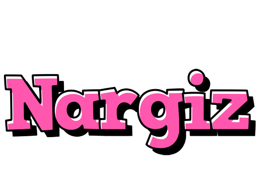 Nargiz girlish logo