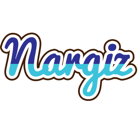 Nargiz raining logo