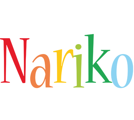 Nariko birthday logo