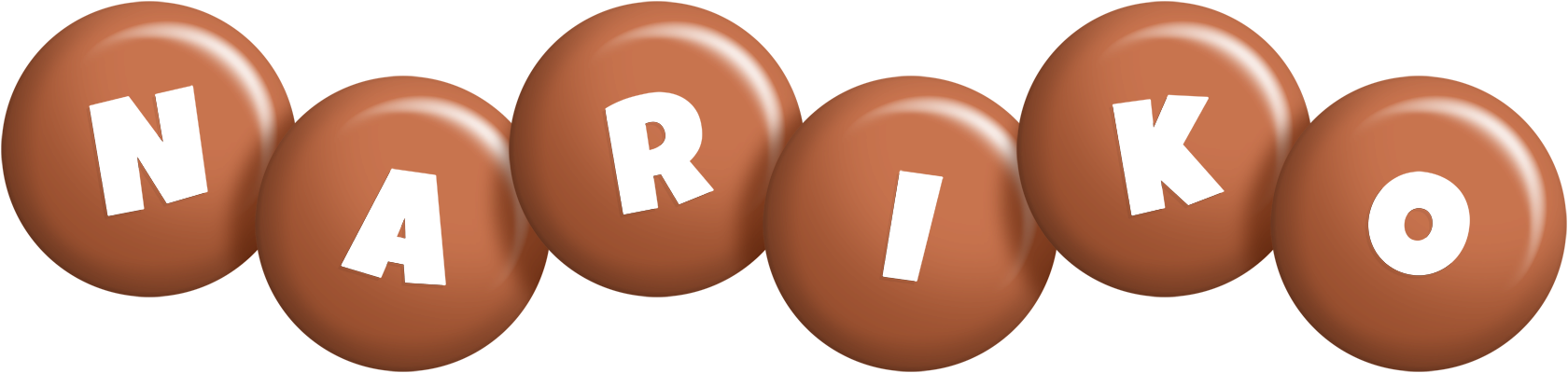 Nariko candy-brown logo