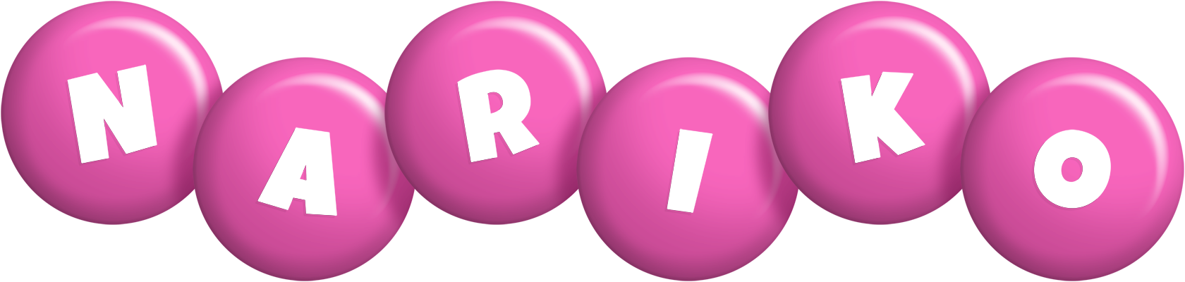 Nariko candy-pink logo