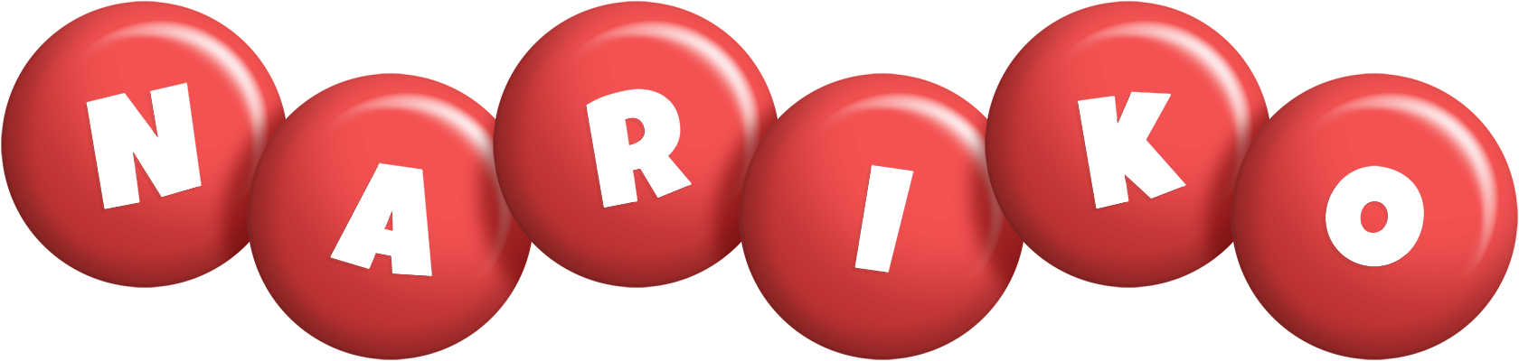 Nariko candy-red logo