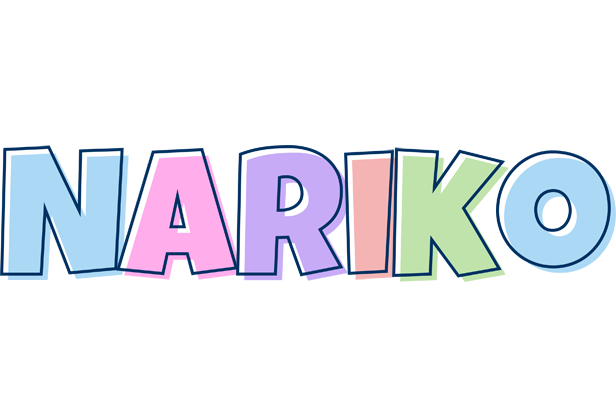Nariko pastel logo