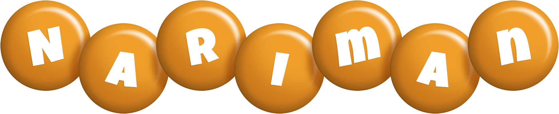 Nariman candy-orange logo