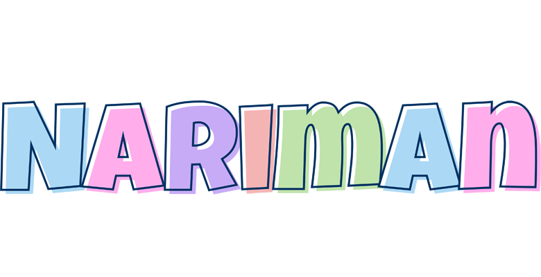 Nariman pastel logo