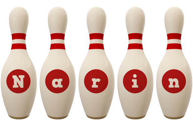 Narin bowling-pin logo