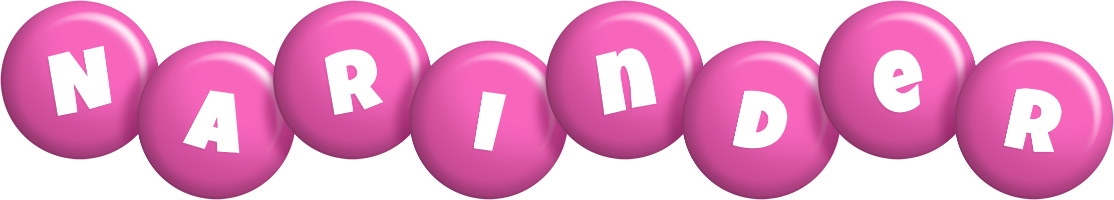 Narinder candy-pink logo