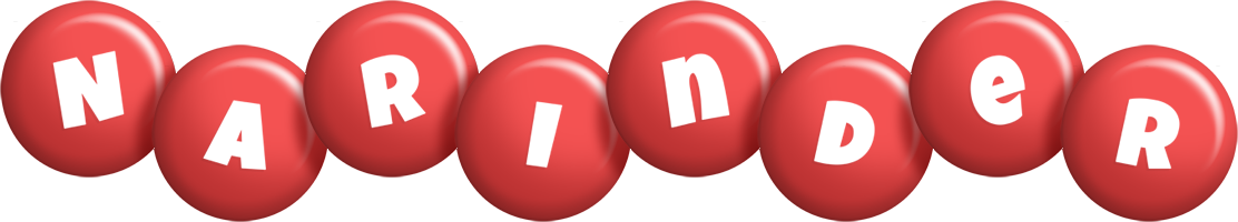 Narinder candy-red logo