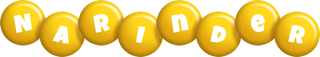 Narinder candy-yellow logo