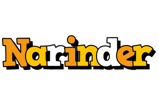 Narinder cartoon logo