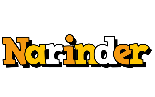 Narinder cartoon logo