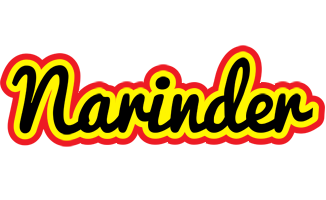 Narinder flaming logo