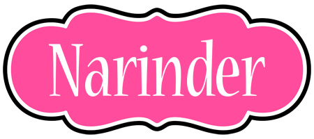 Narinder invitation logo