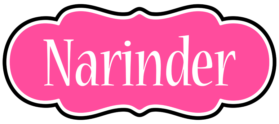 Narinder invitation logo