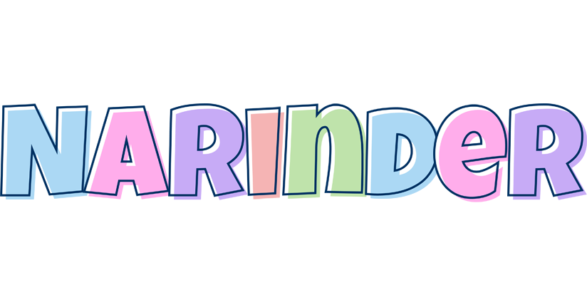 Narinder pastel logo