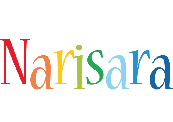 Narisara birthday logo