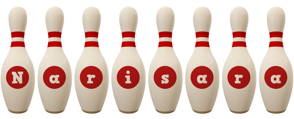 Narisara bowling-pin logo