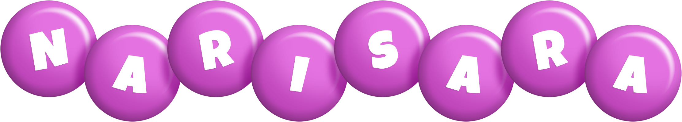 Narisara candy-purple logo