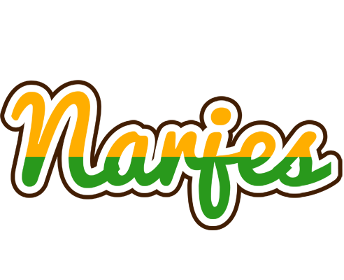 Narjes banana logo