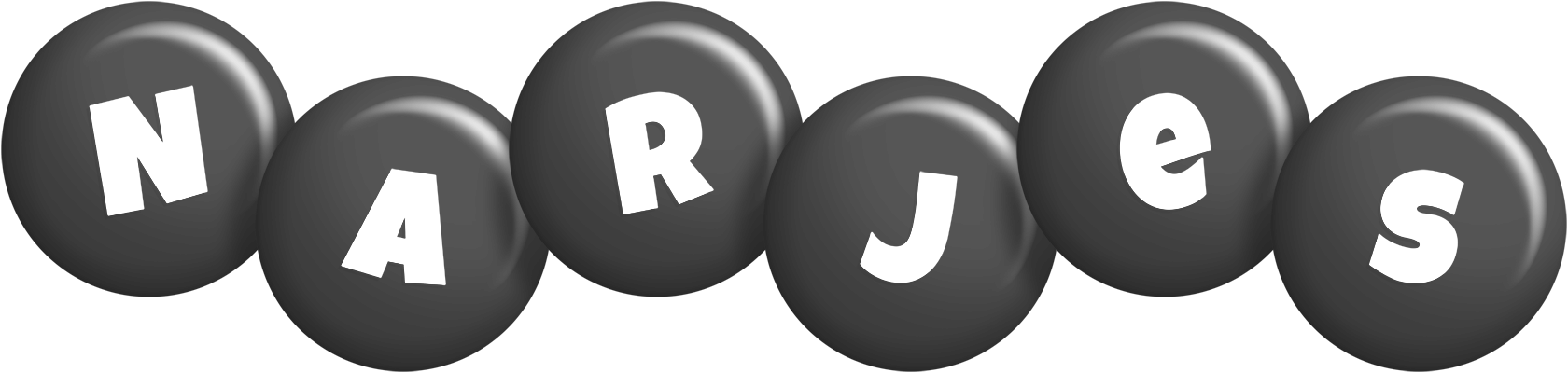 Narjes candy-black logo